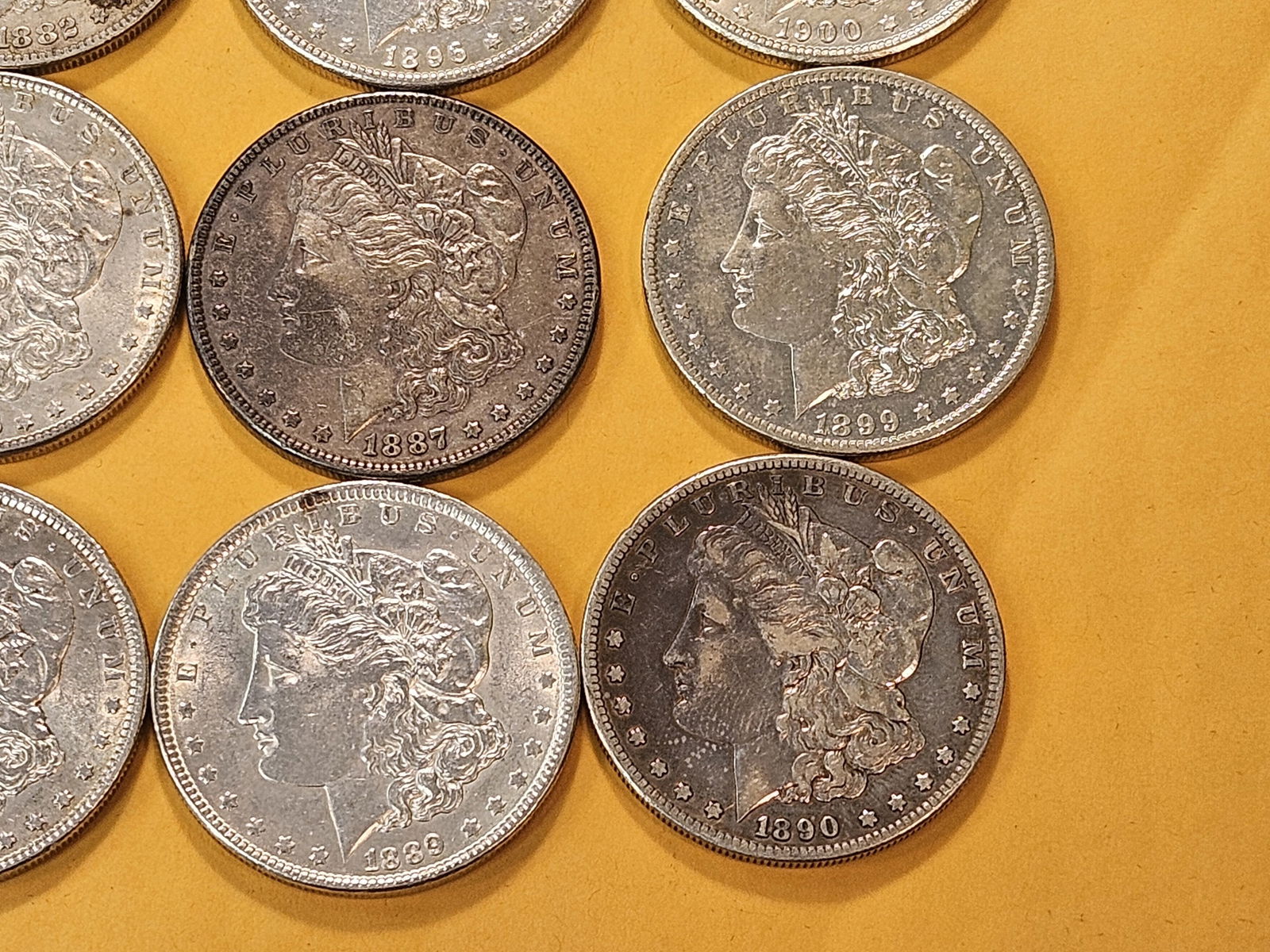 ** FULL ROLL ** Twenty Morgan Silver Dollars - 5