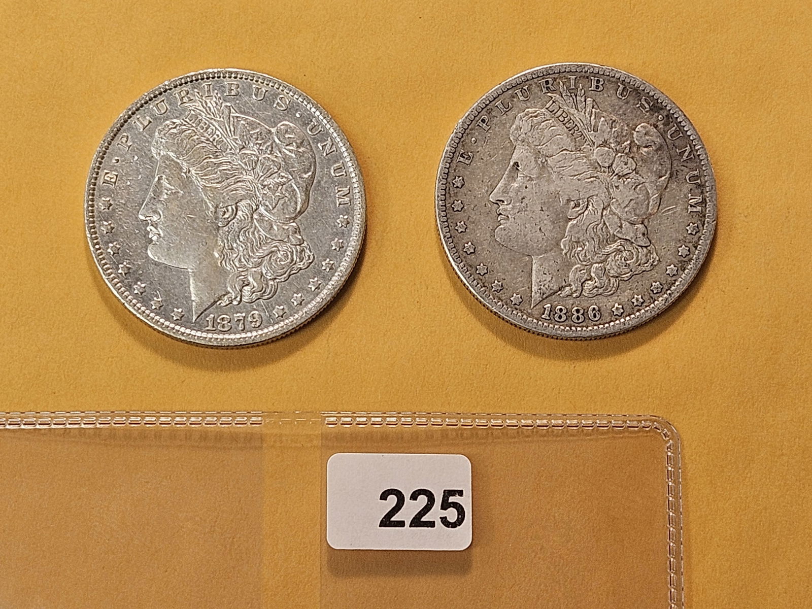 Two Better Date Morgan Silver Dollars (1 of 6)