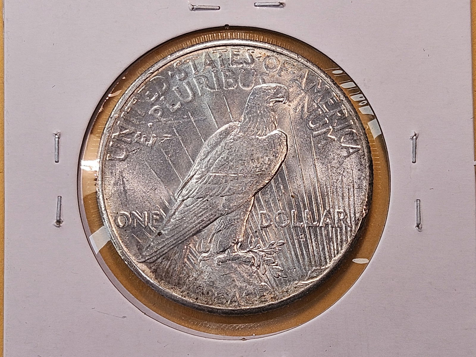 KEY DATE!! Brilliant Uncirculated 1928 Peace Silver Dollar - 4