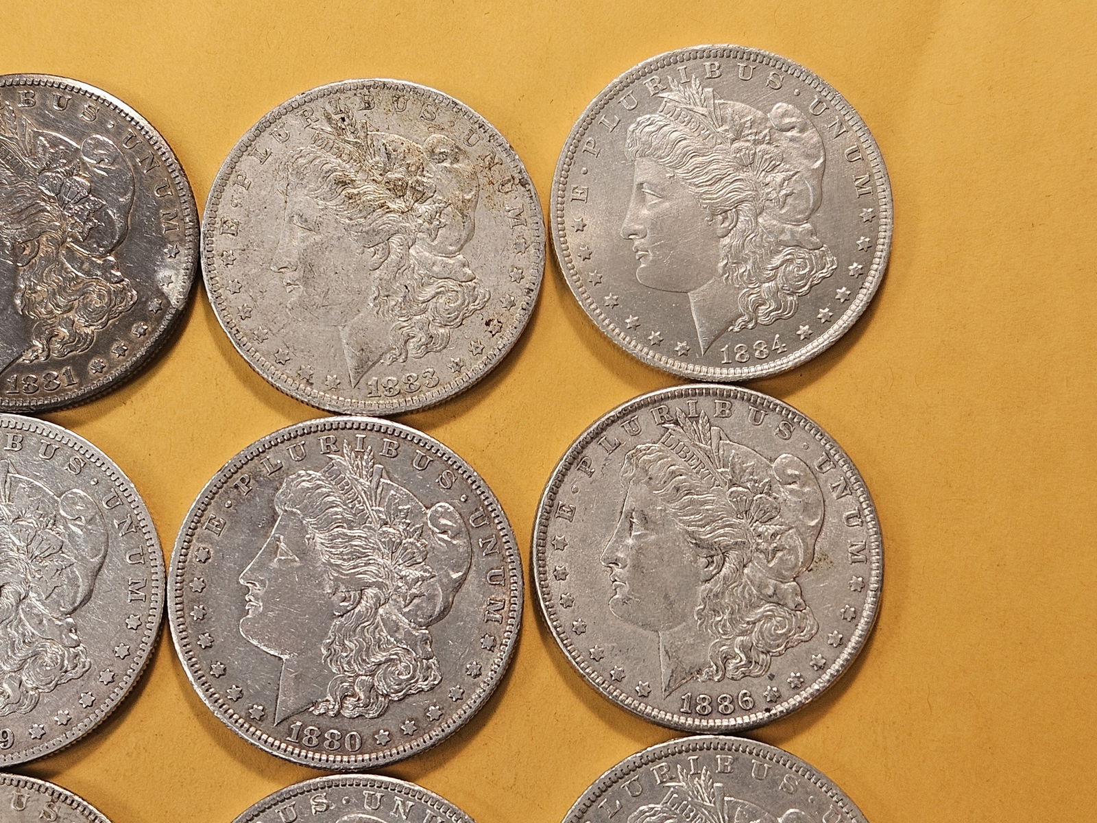 ** FULL ROLL ** Twenty Morgan Silver Dollars - 3