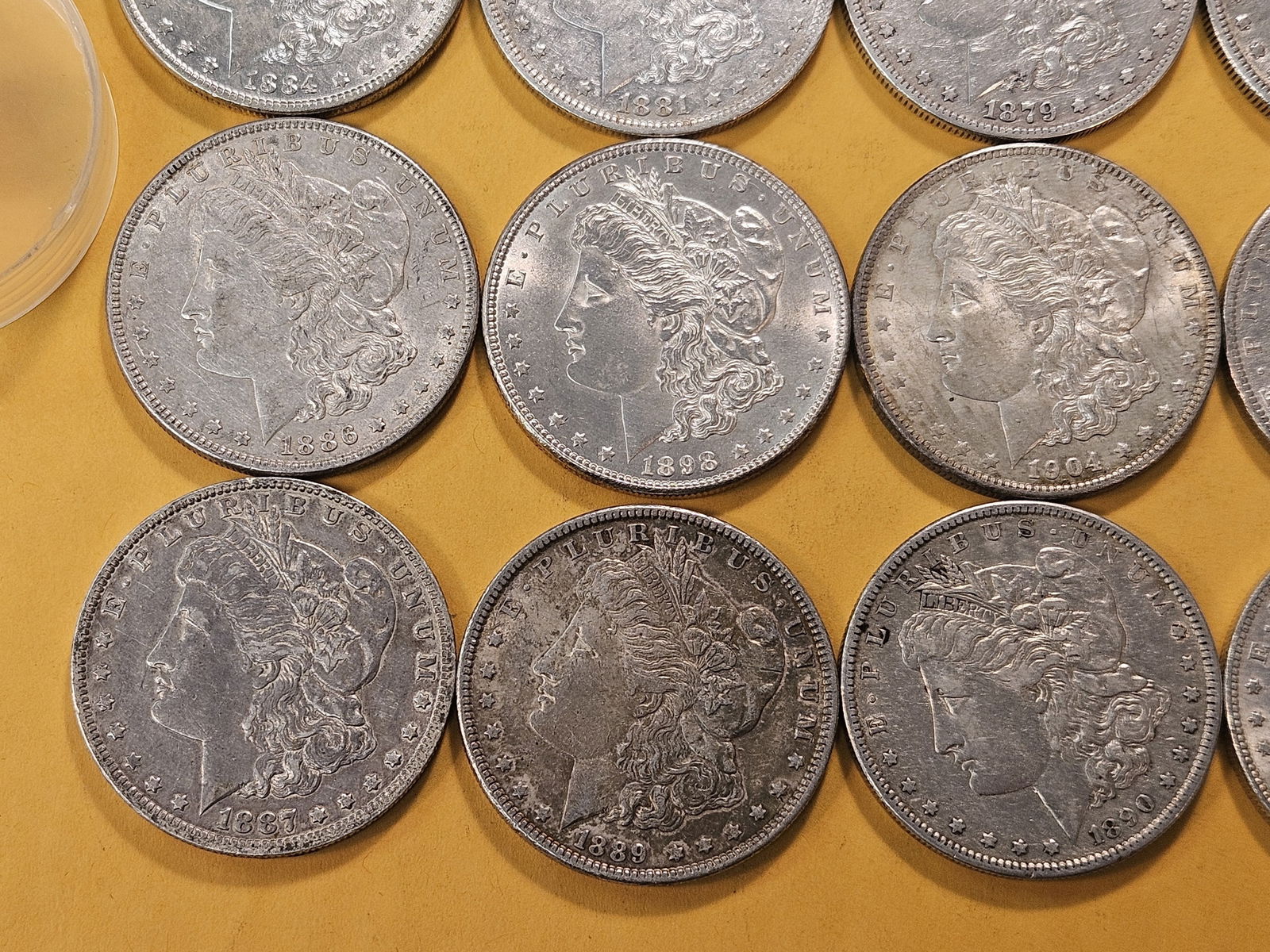 ** FULL ROLL ** Twenty Morgan Silver Dollars - 4