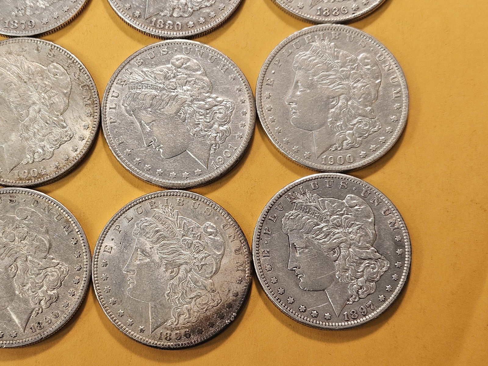 ** FULL ROLL ** Twenty Morgan Silver Dollars - 5