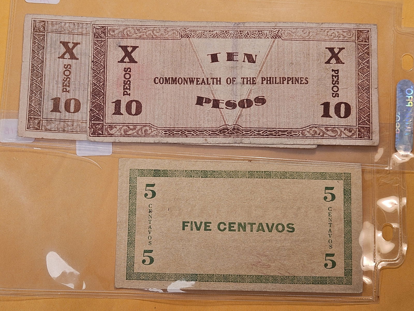Three Philippines Notes from 1942 - 4