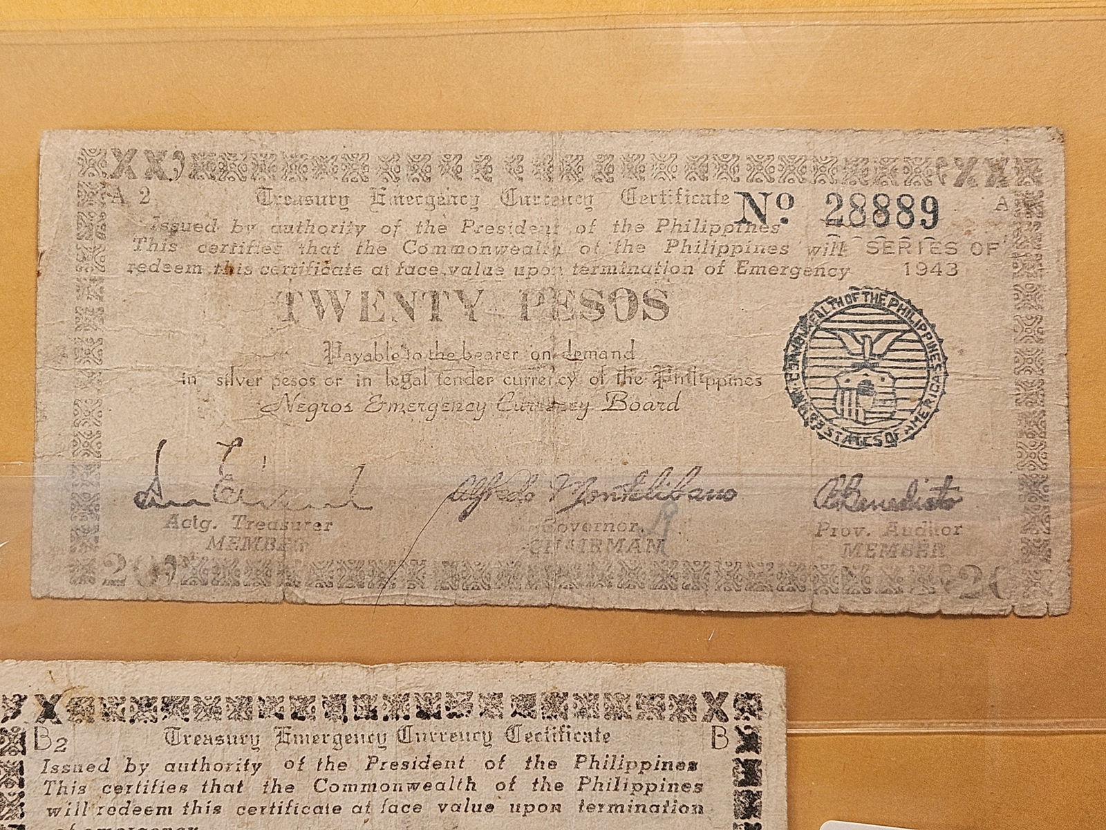 Three Philippines Notes from 1943 - 2