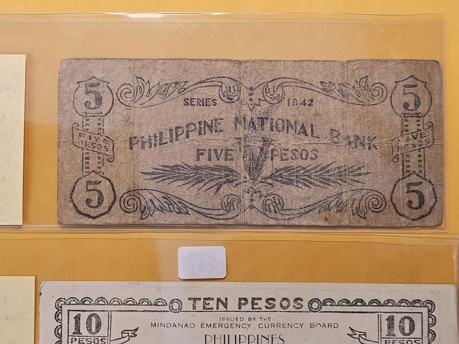 Two Guerrilla Issued Notes from the Philippines - 5