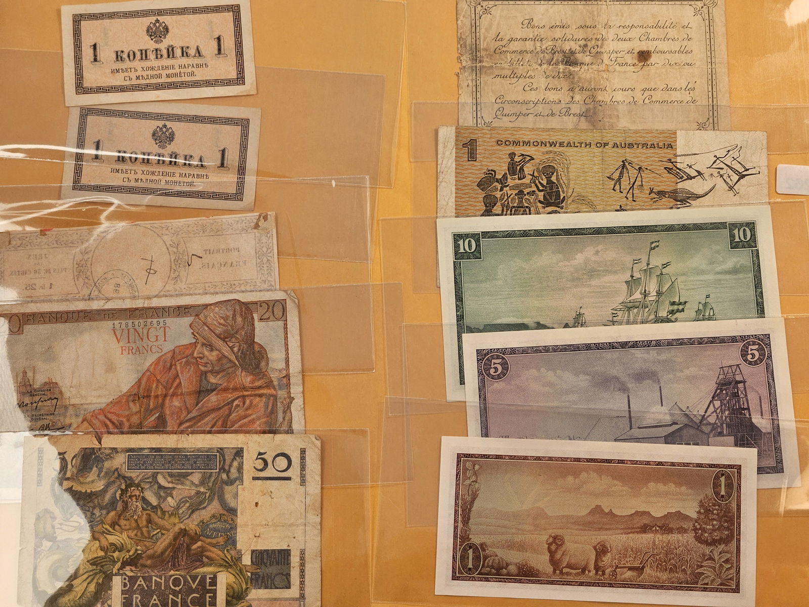 Ten Fun Mixed Foreign Notes - 6