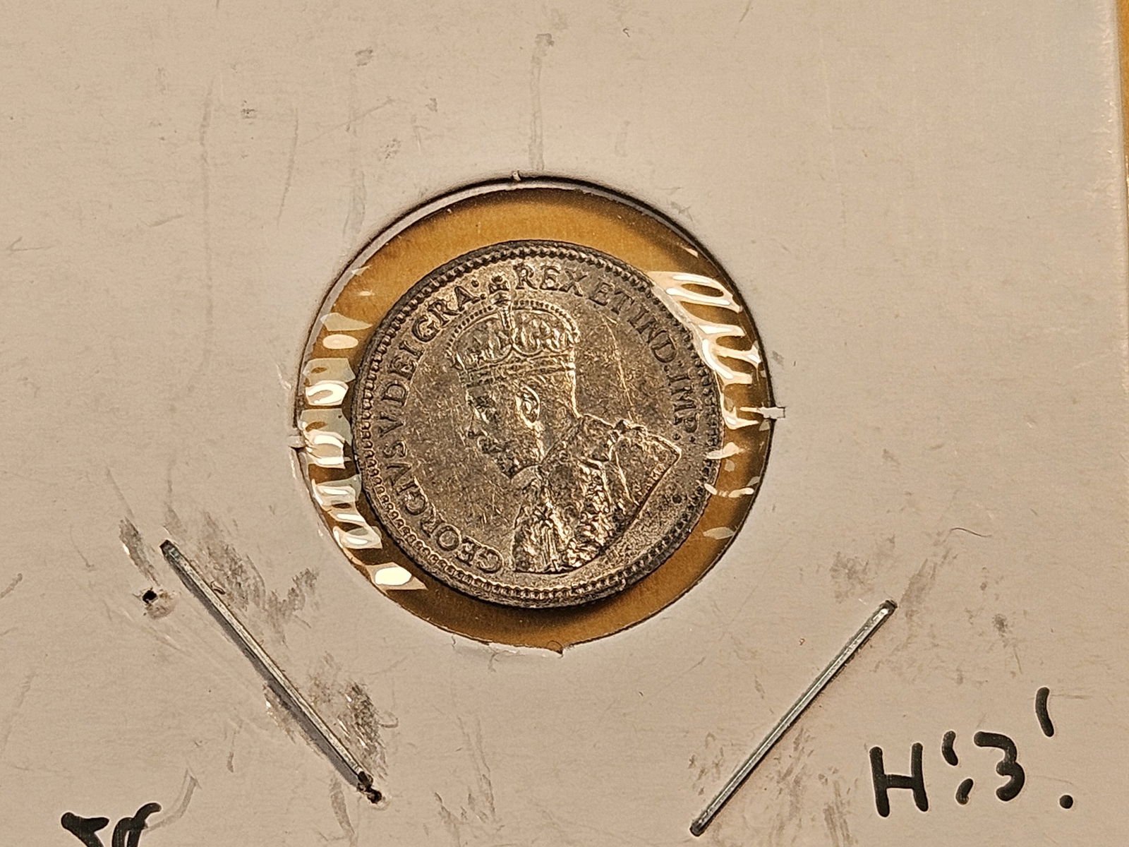 Three Canadian Silver Five Cent Pieces - 3