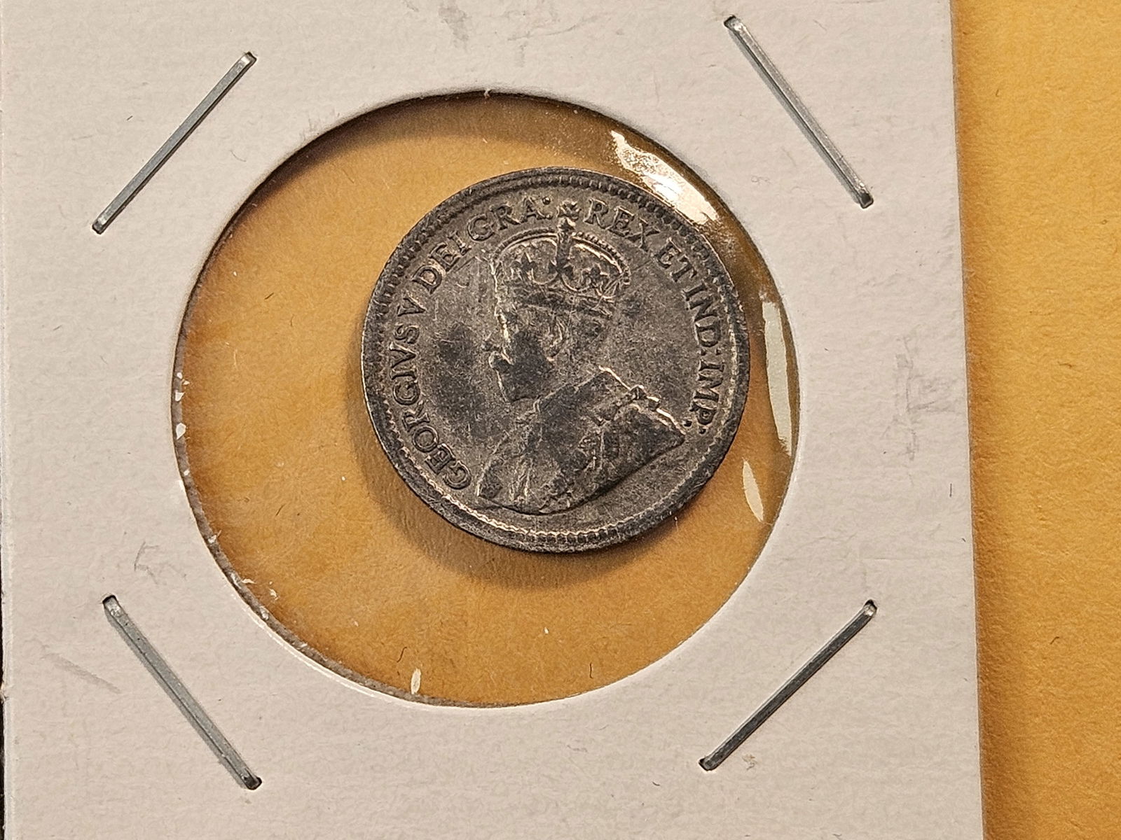 Six Canada and New Foundland Silver Five Cents - 4