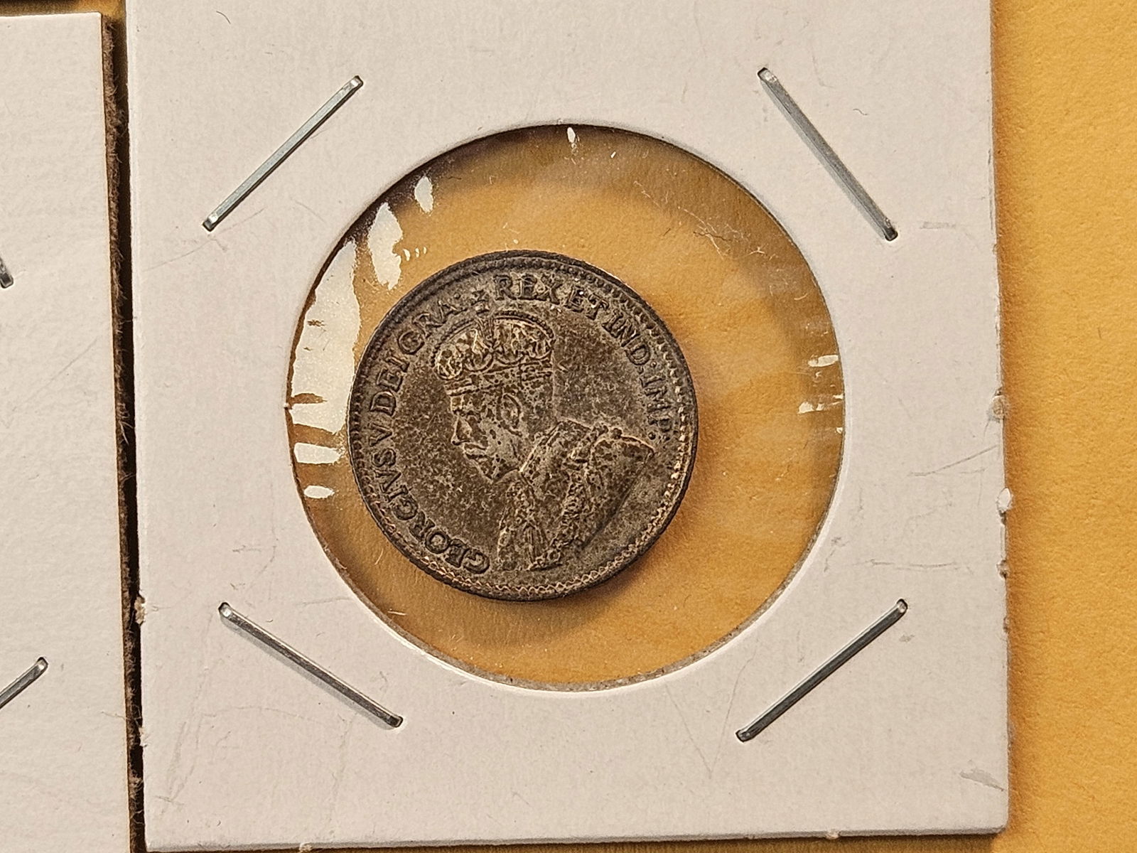 Six Canada and New Foundland Silver Five Cents - 7