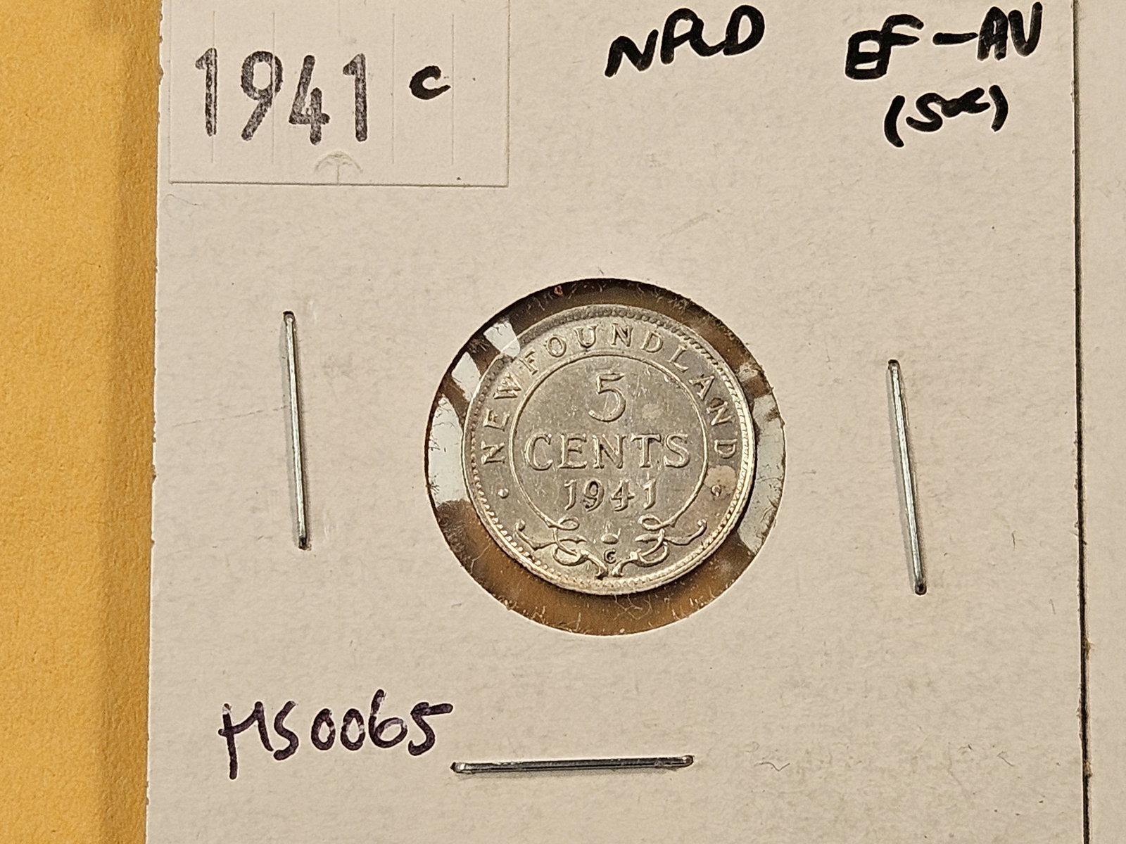 Six Mixed New Foundland Silver Decimal Coins - 11