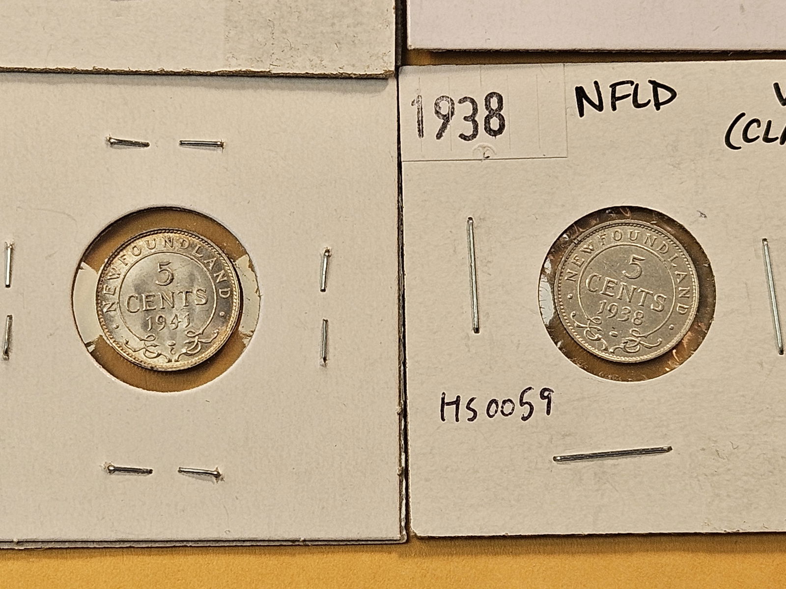 Six Mixed New Foundland Silver Decimal Coins - 12