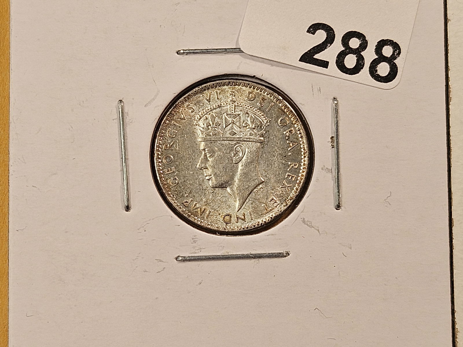 Six Mixed New Foundland Silver Decimal Coins - 2