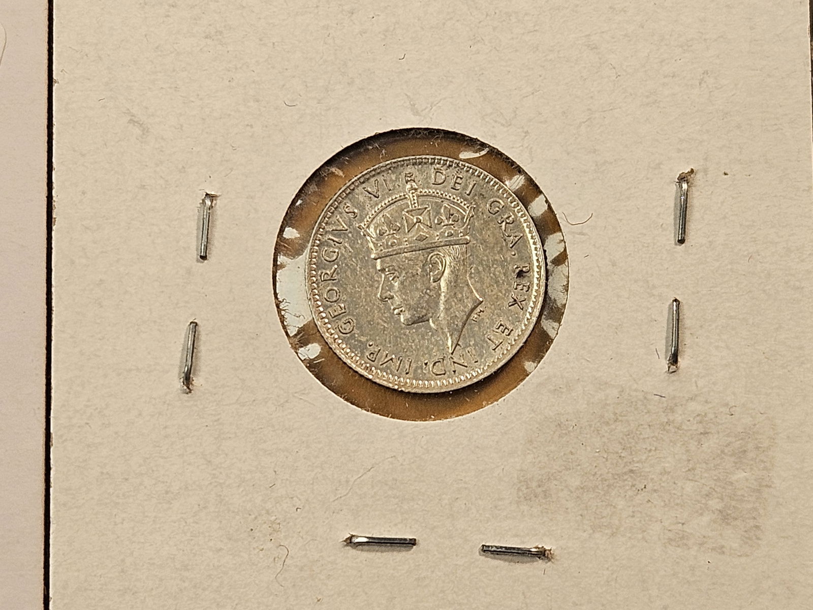 Six Mixed New Foundland Silver Decimal Coins - 3