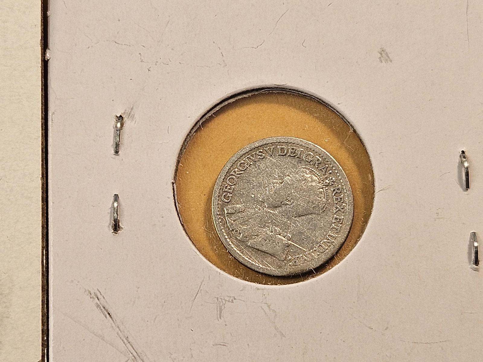 Six Mixed New Foundland Silver Decimal Coins - 4