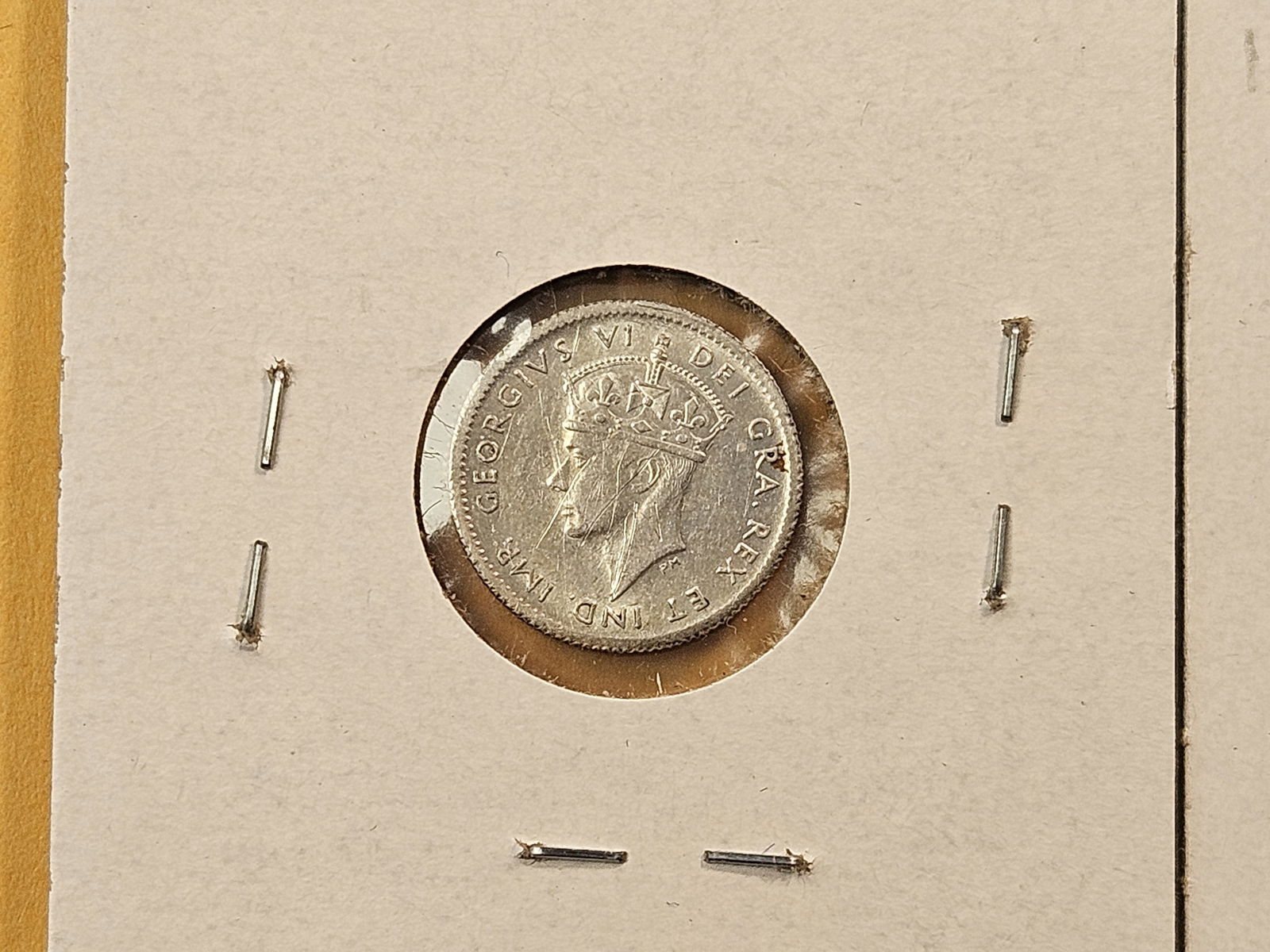 Six Mixed New Foundland Silver Decimal Coins - 5