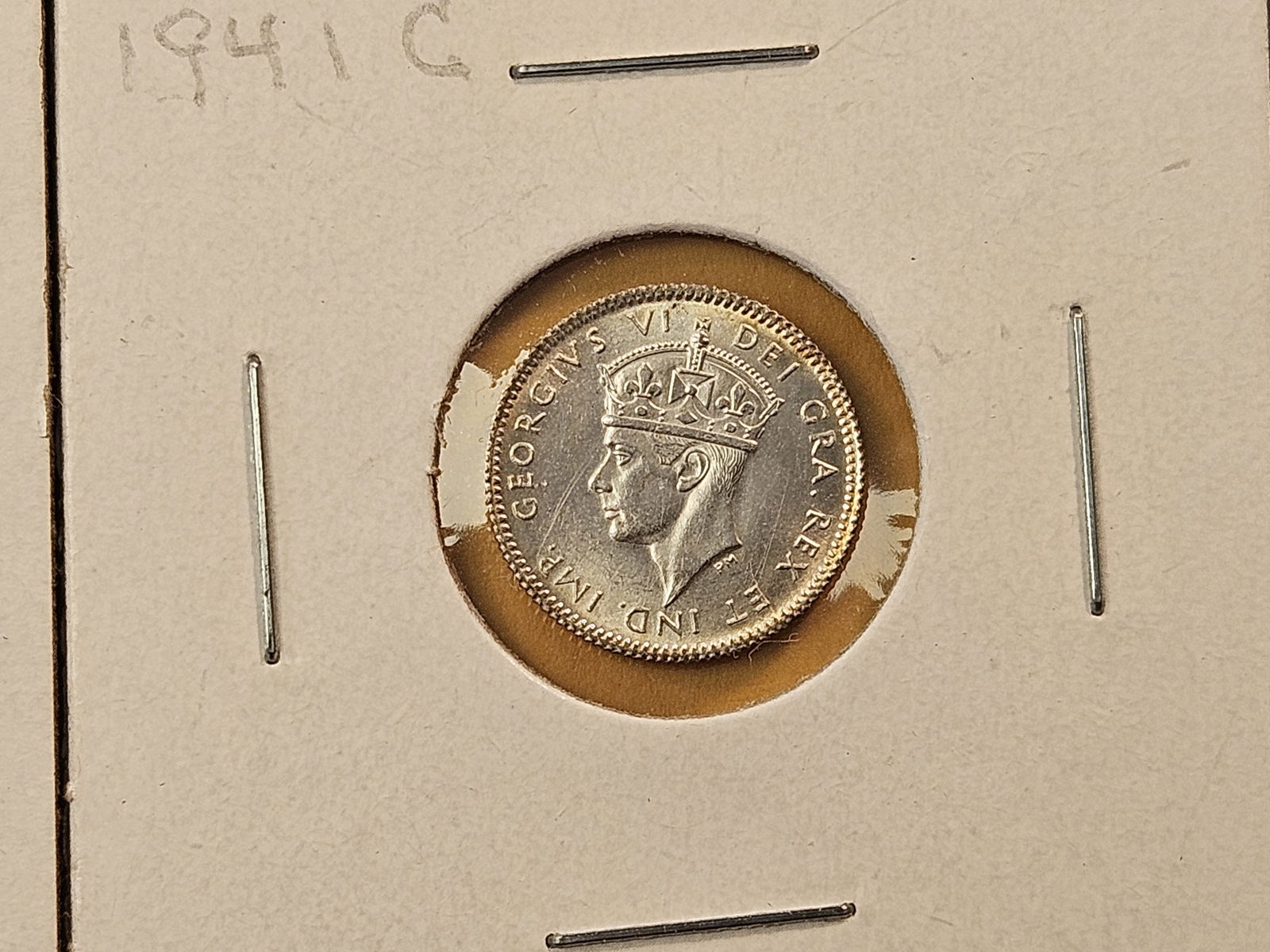 Six Mixed New Foundland Silver Decimal Coins - 6