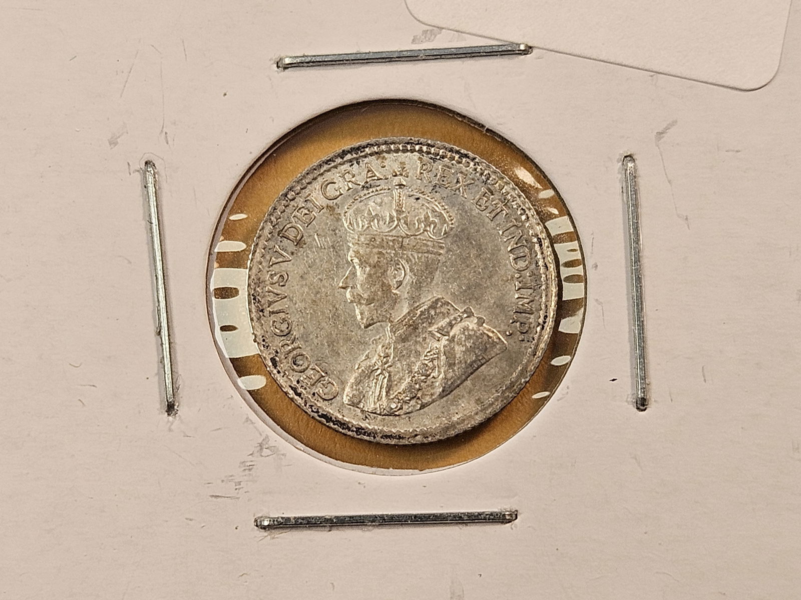 Eight Canadian Silver Five Cents - 2