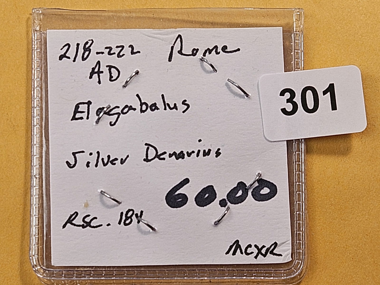 ANCIENT! 218-222 A.D. Roman Silver Denarius - 3