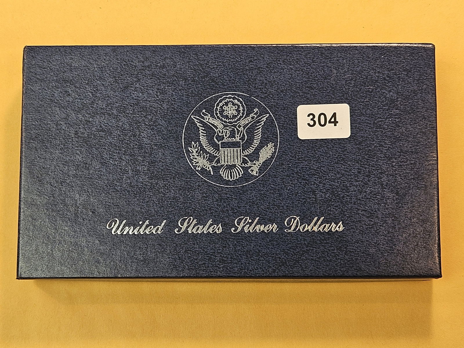 United States Mint 1984 Three Silver Dollar Set (1 of 3)