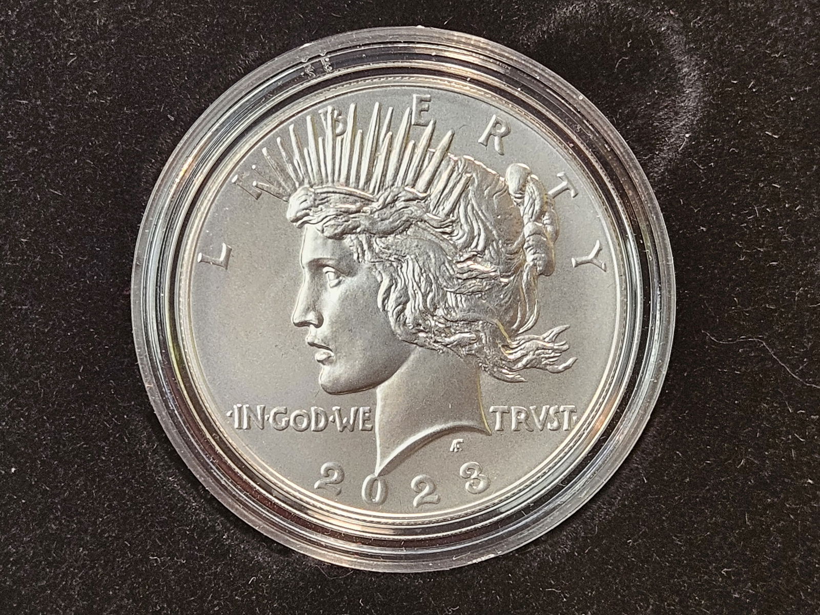 Brilliant Uncirculated 2023 Peace Silver Dollar - 3