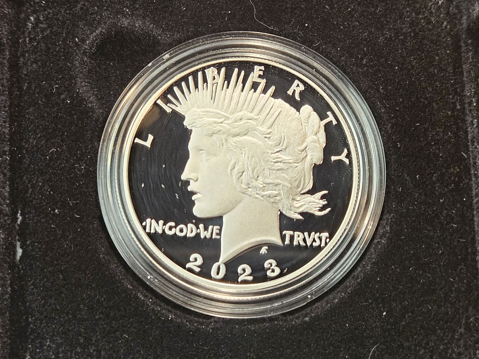 GEM Proof 2023-S Peace Silver Dollar - 3