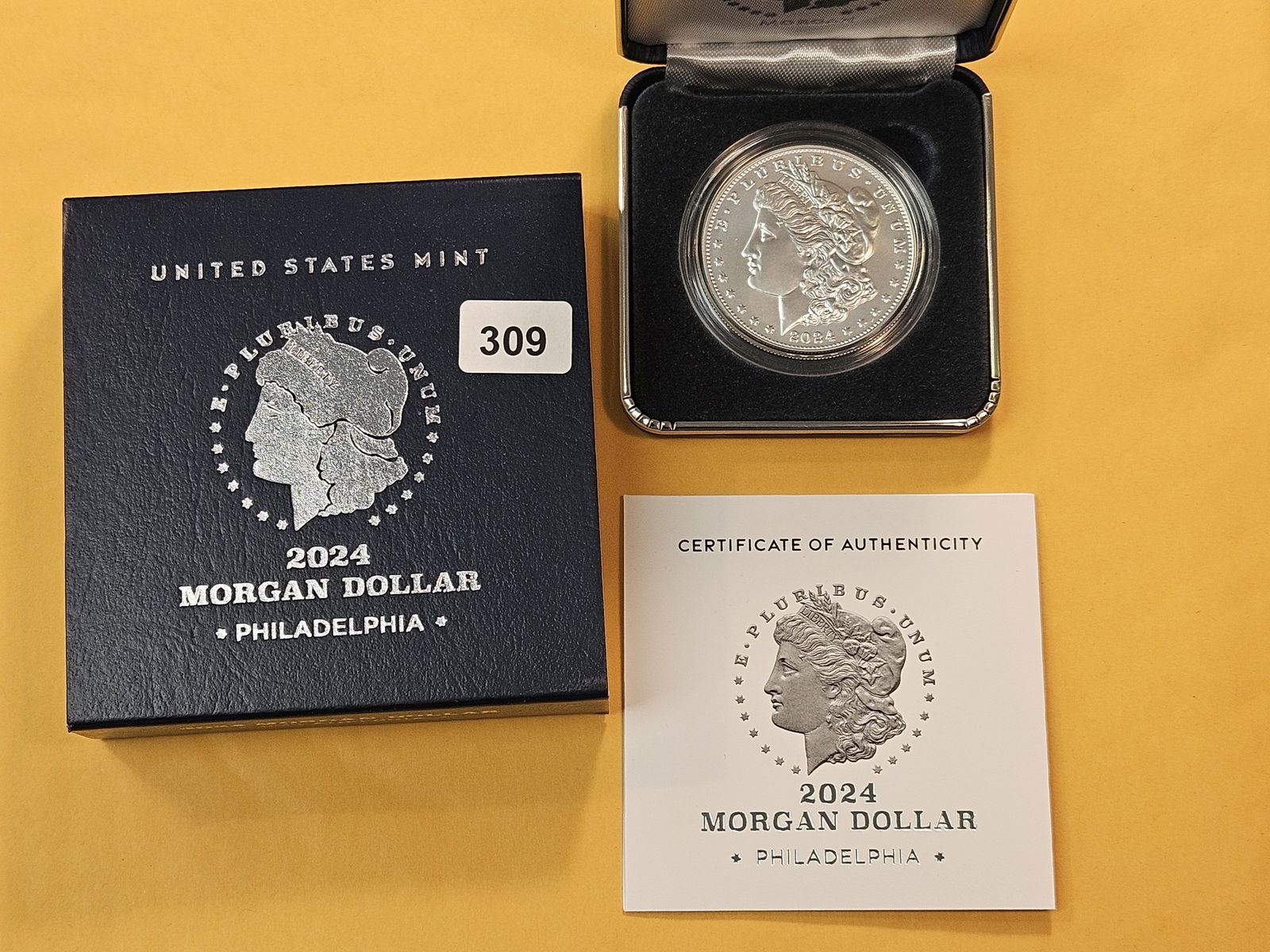 Brilliant Uncirculated 2024 Morgan Silver Dollar - 2