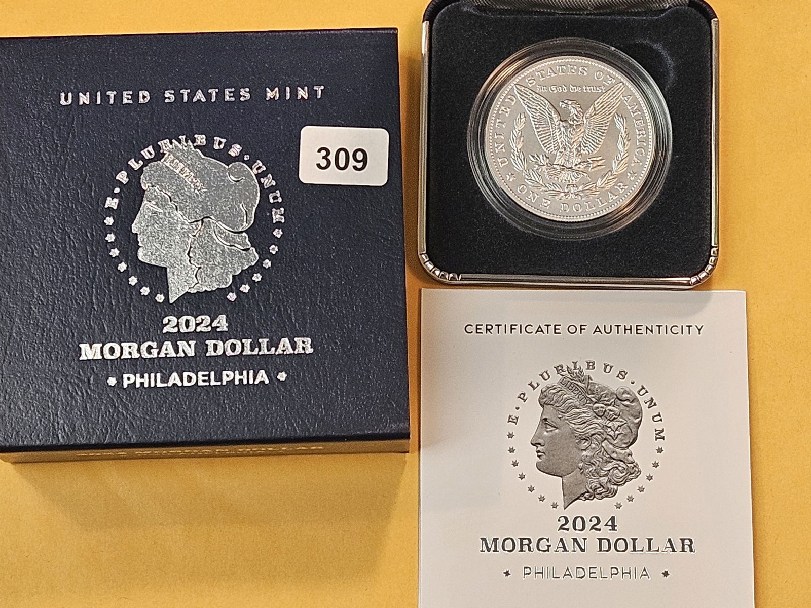 Brilliant Uncirculated 2024 Morgan Silver Dollar - 5