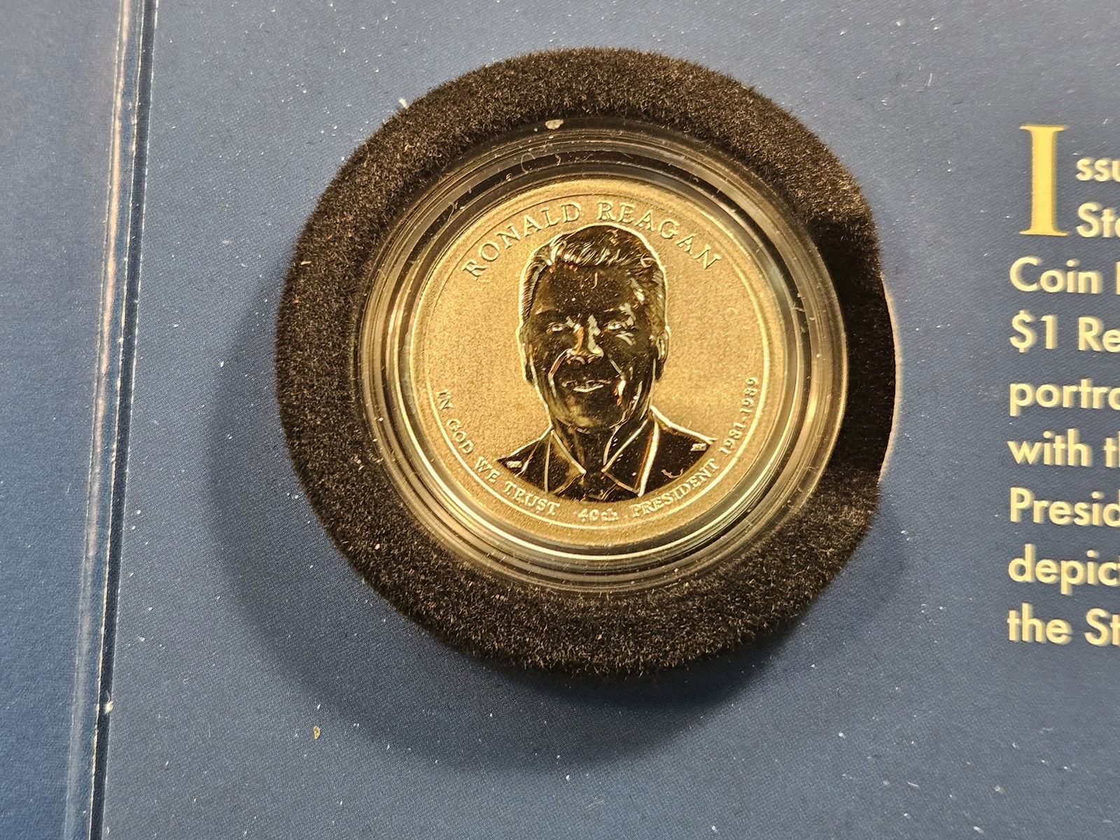 2016 Coin and Chronicles Silver Eagle Set of Ronald Reagan - 3