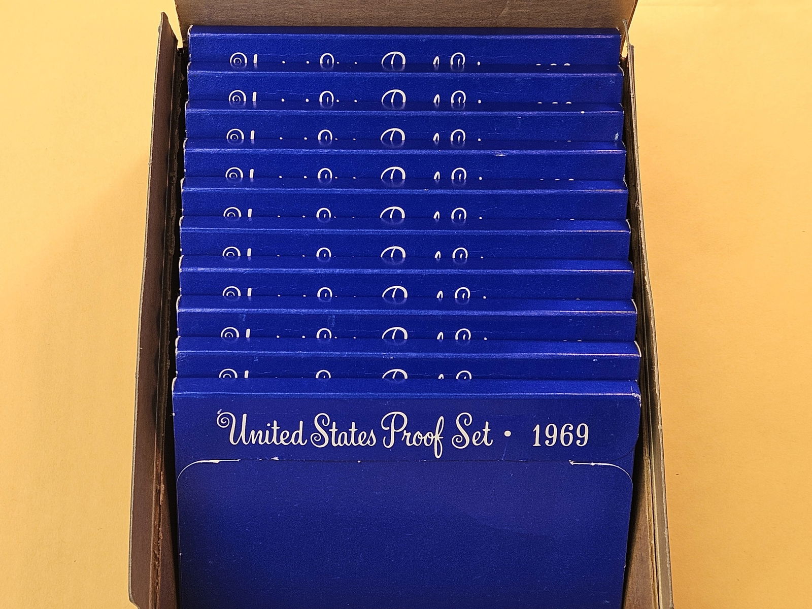 Ten 1969 United States Silver Proof Sets - 2