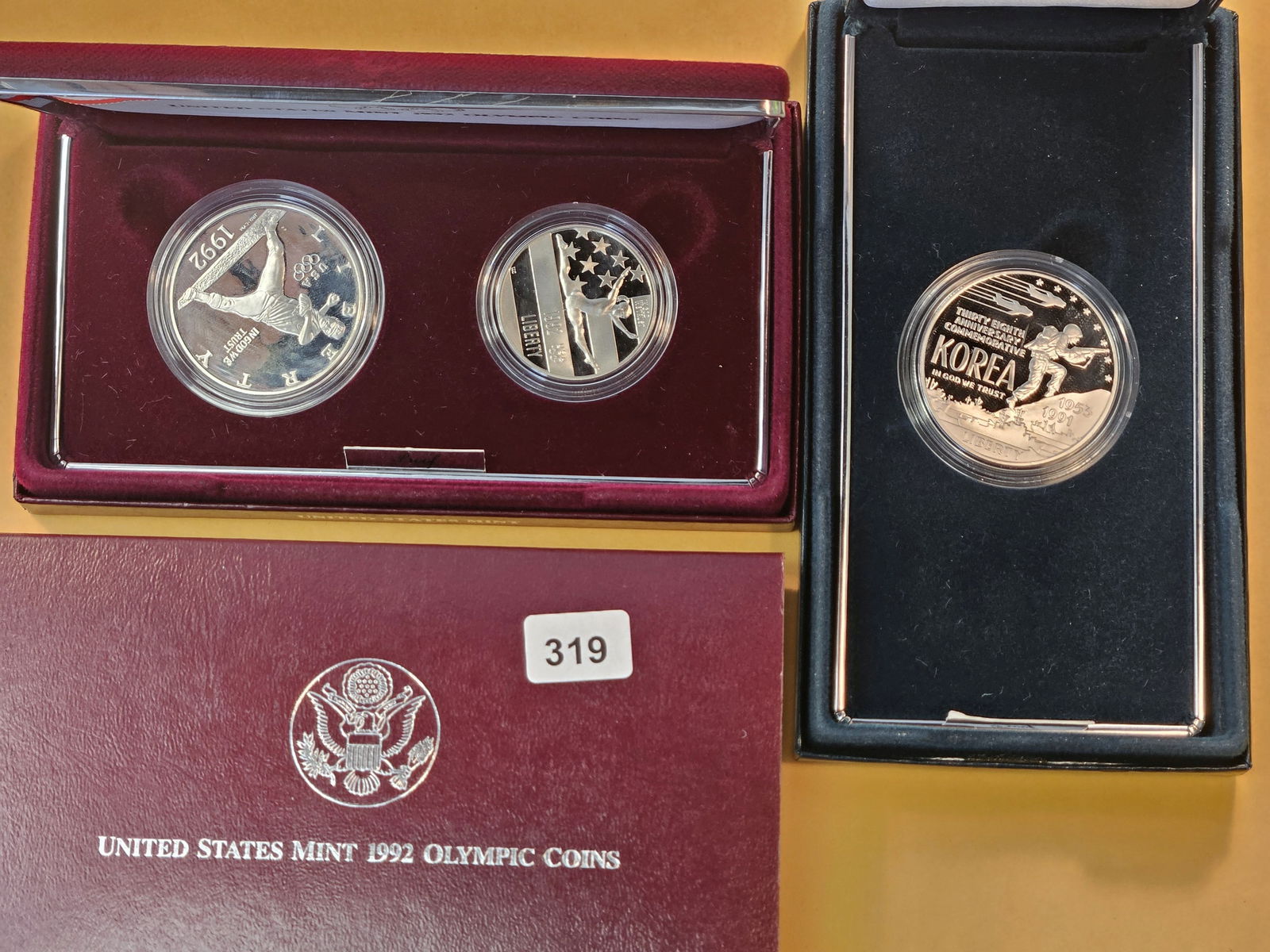 Two United States Mint Commemorative Silver Dollars - 2