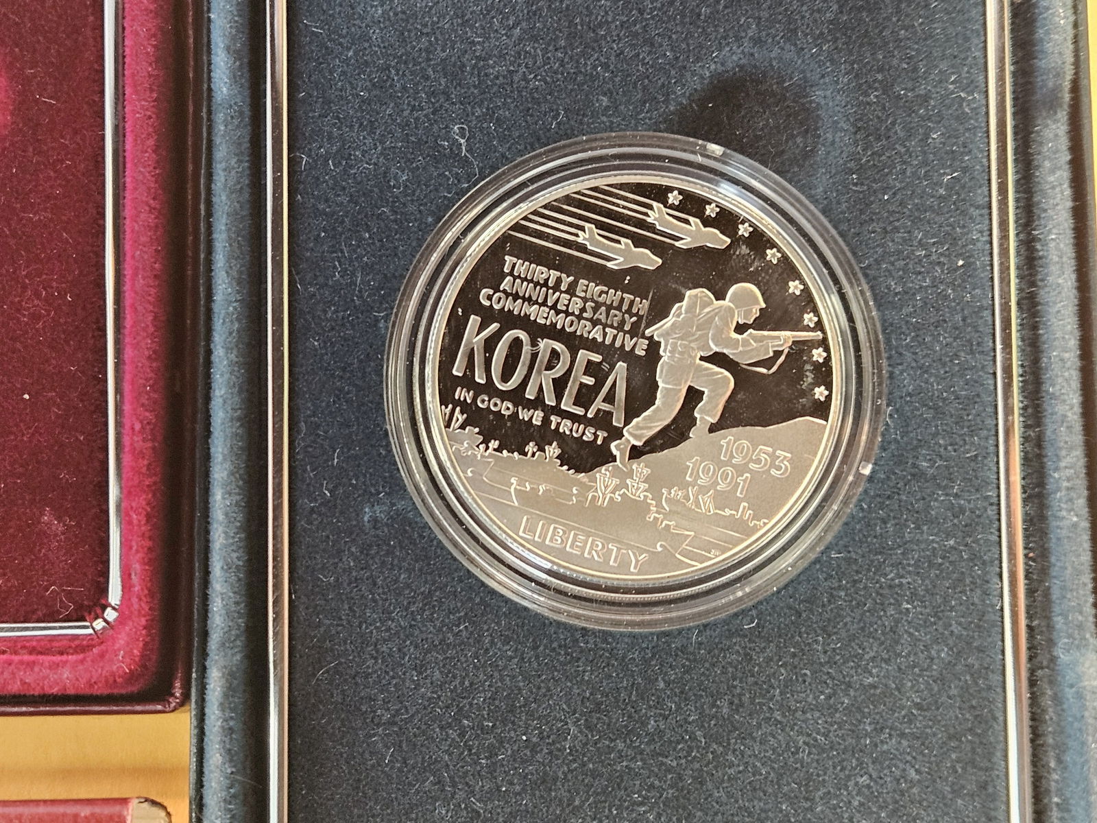 Two United States Mint Commemorative Silver Dollars - 4