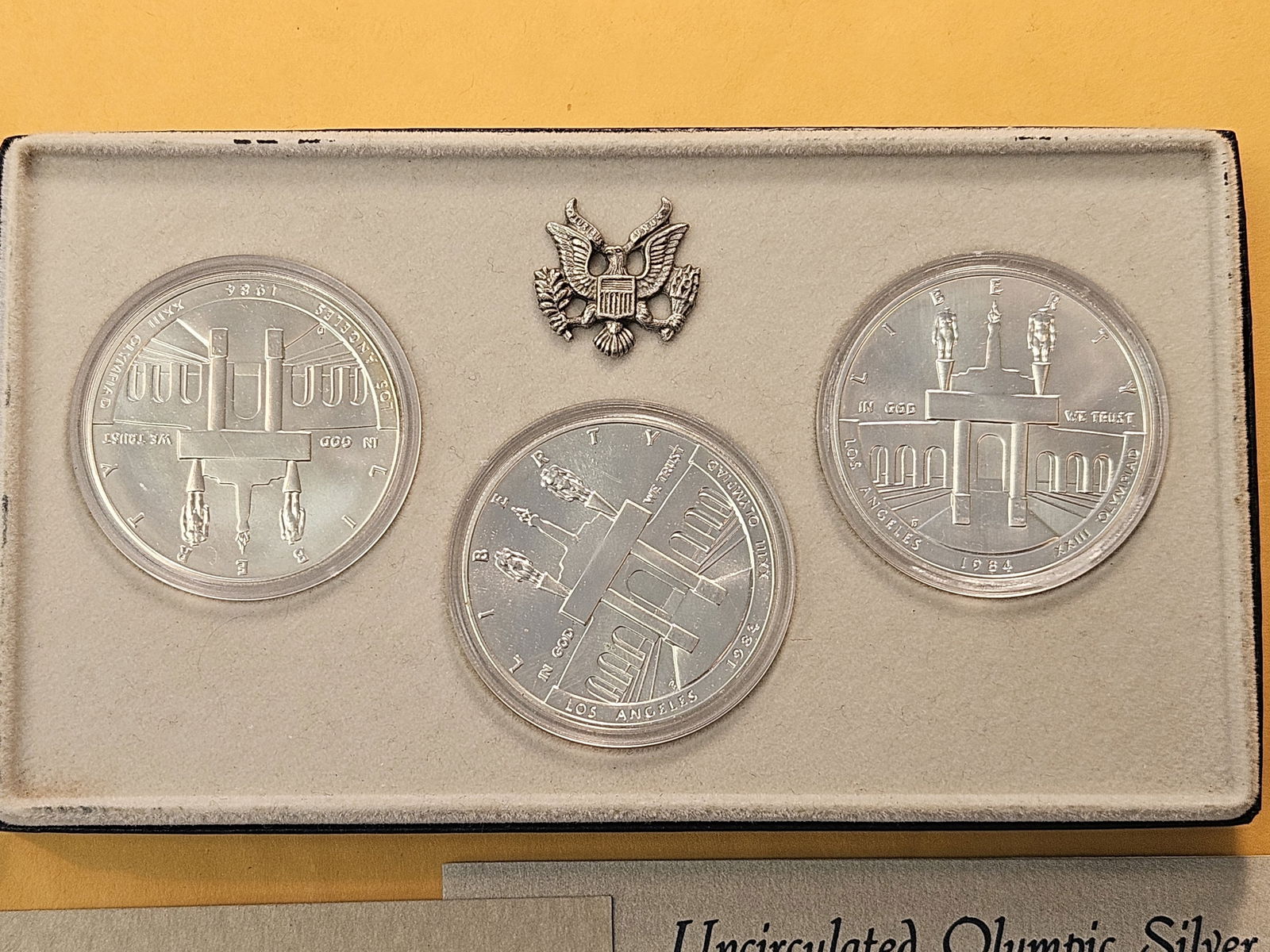 United States Silver Dollar 3-Coin Set - 3