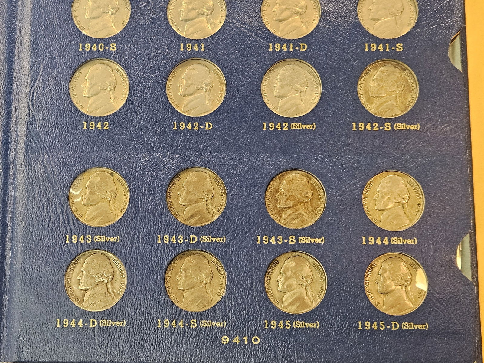 Filled Jefferson Nickle Whitman Album - 3