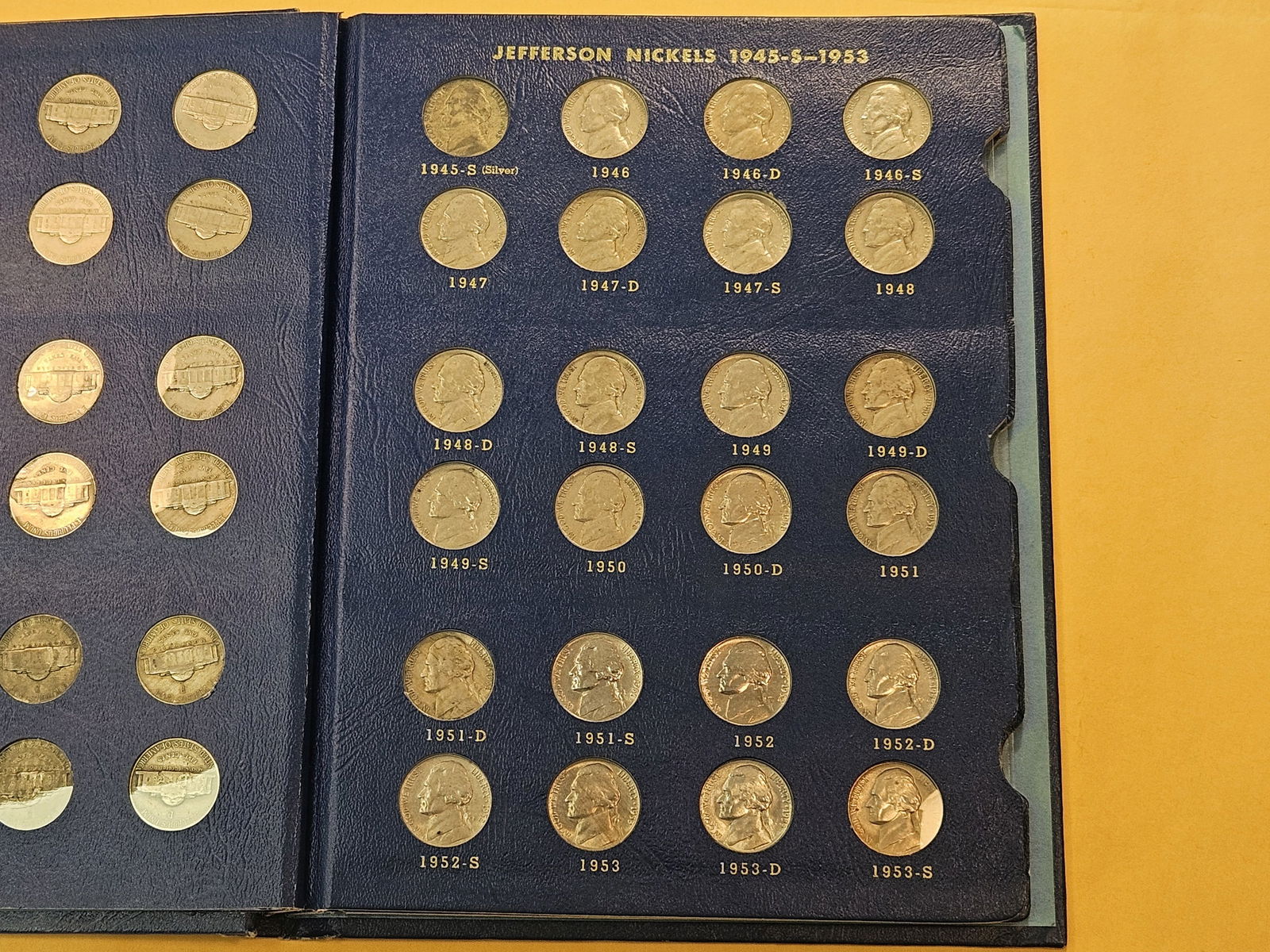 Filled Jefferson Nickle Whitman Album - 4