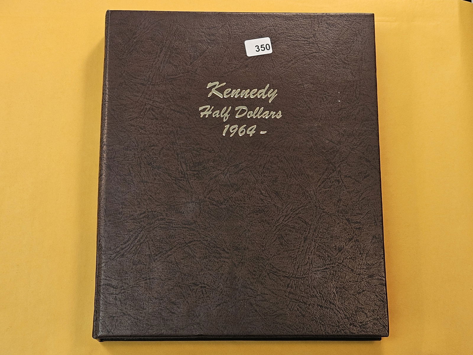 Filled Kennedy Silver Half Dollar Dansco Album with Variety Kennedy (1 of 7)