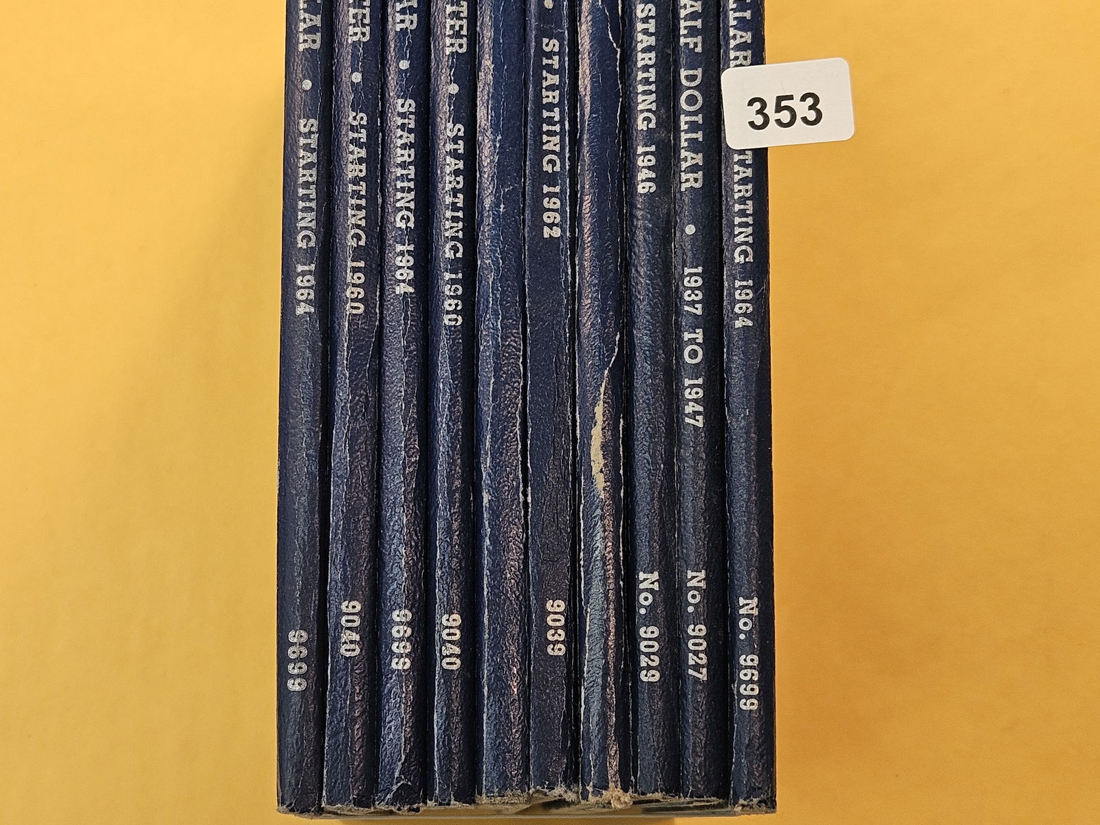 Ten Empty Whitman US Coin Albums - 2