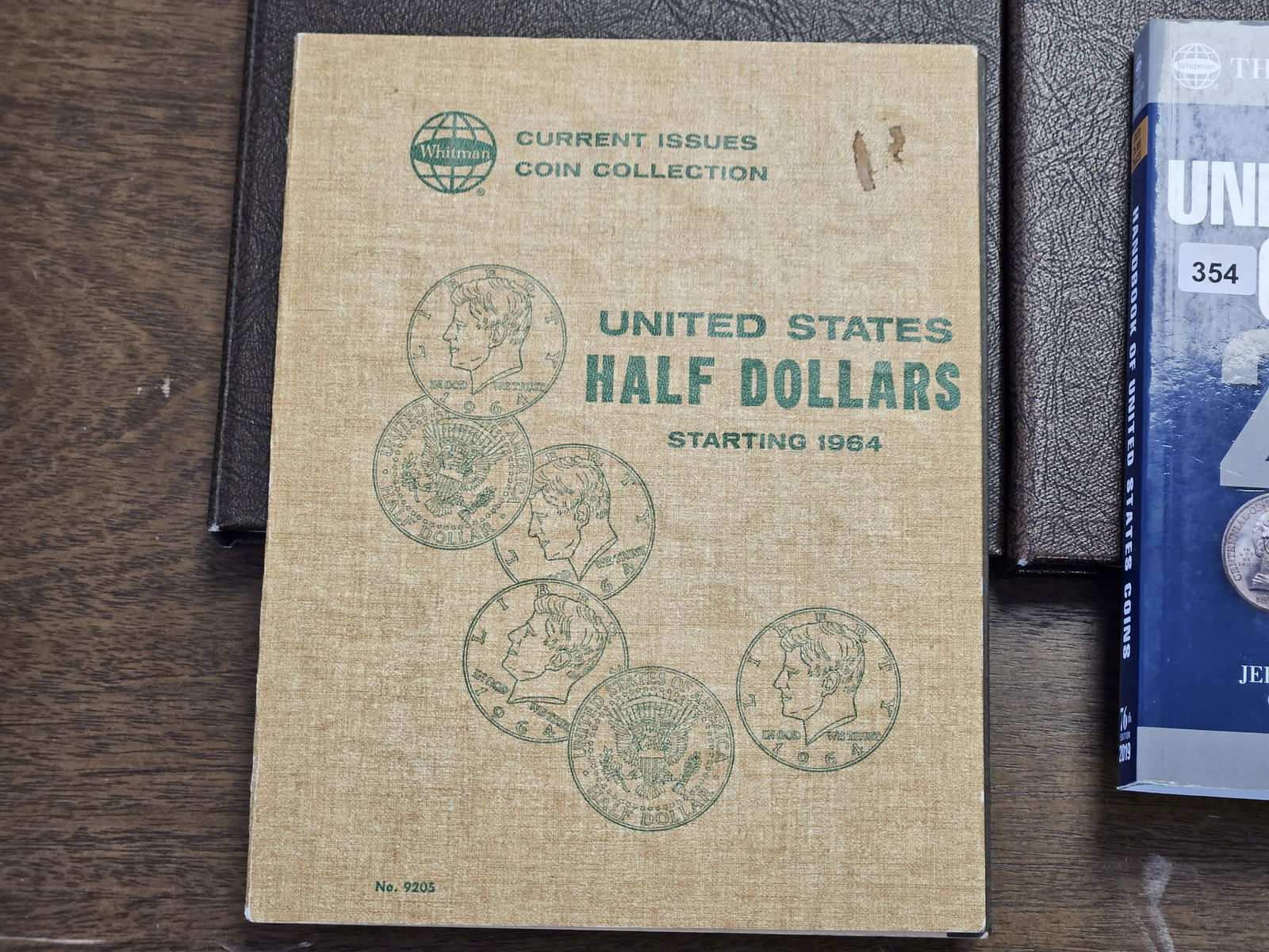 Three Empty Coin Albums and a 2019 Blue Book - 3
