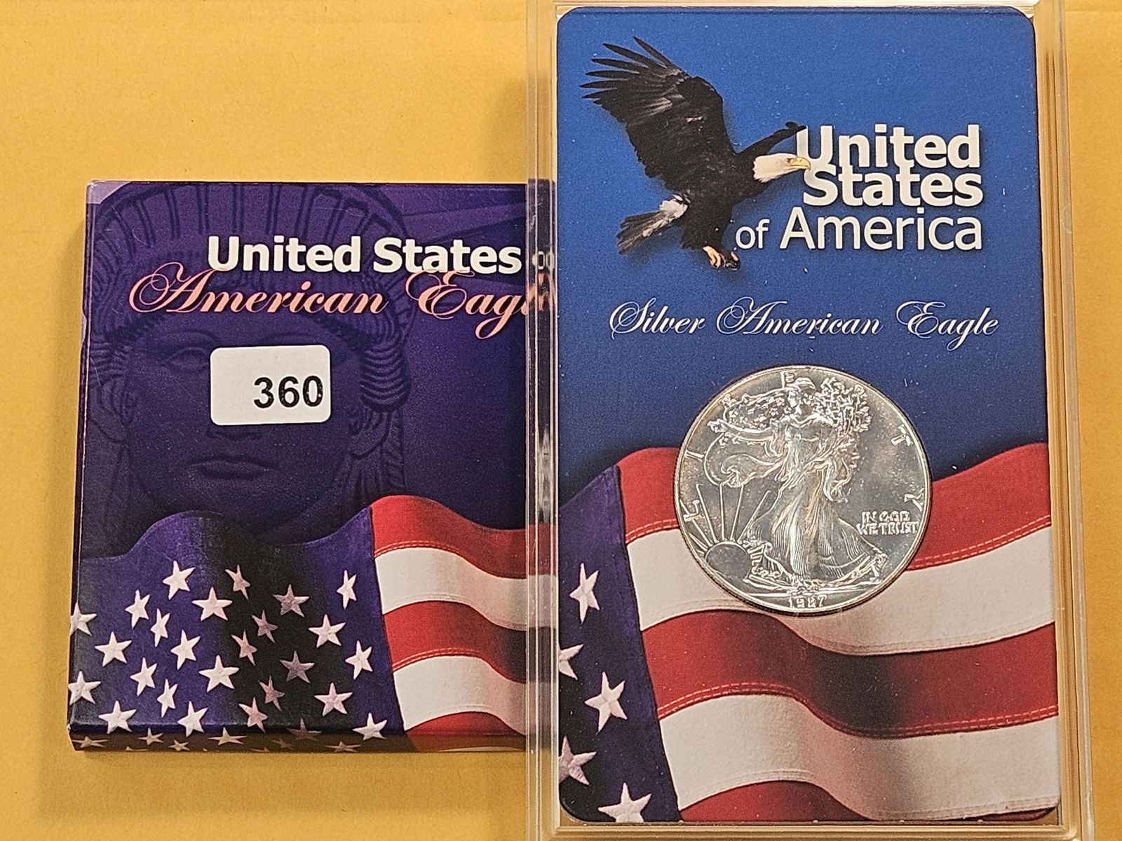 Brilliant Uncirculated American Silver Eagle (1 of 4)