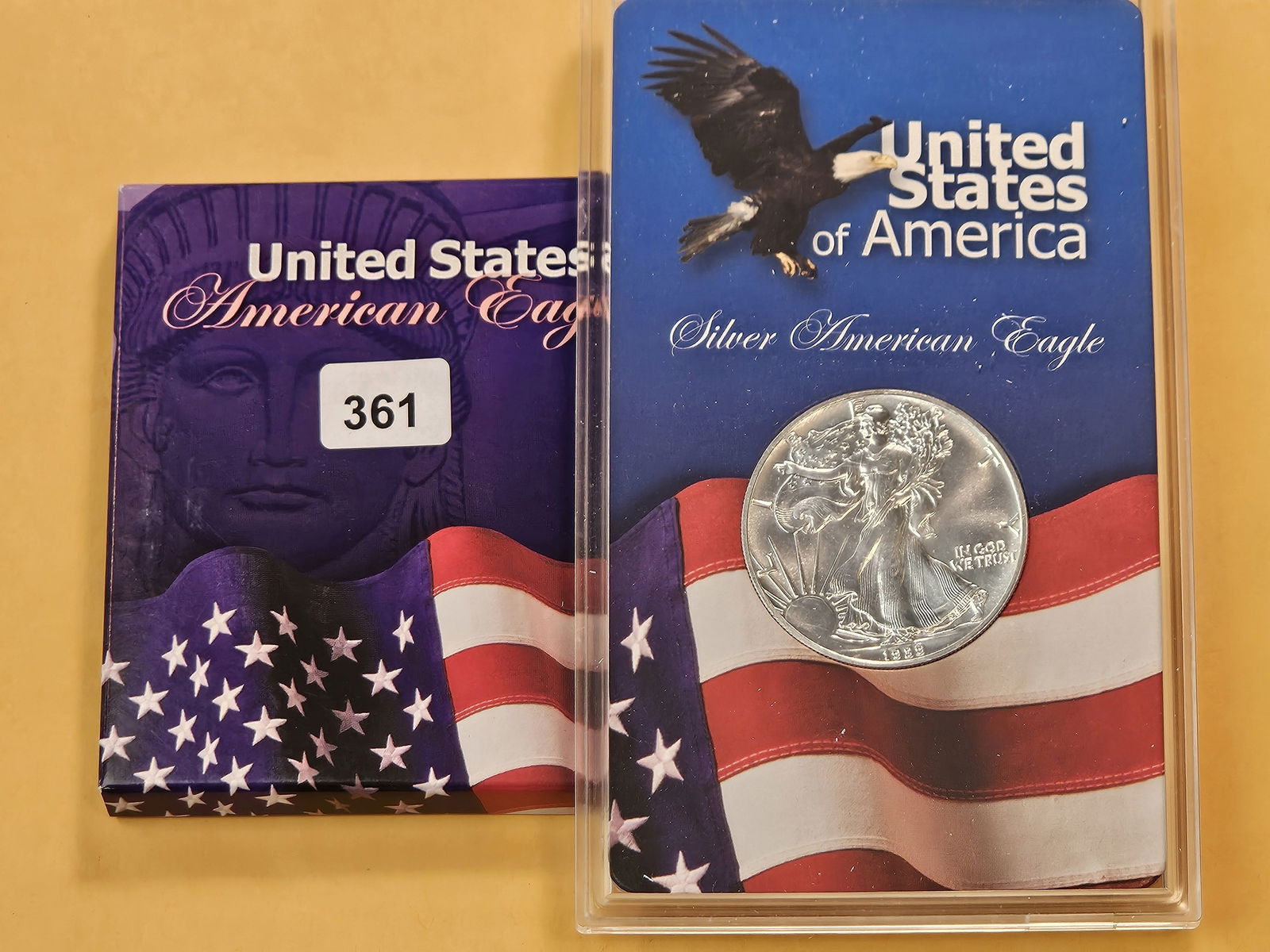 Brilliant Uncirculated American Silver Eagle (1 of 4)