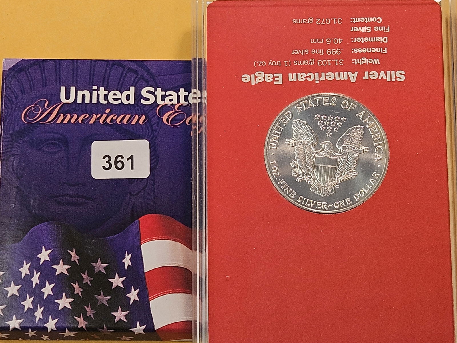 Brilliant Uncirculated American Silver Eagle - 3