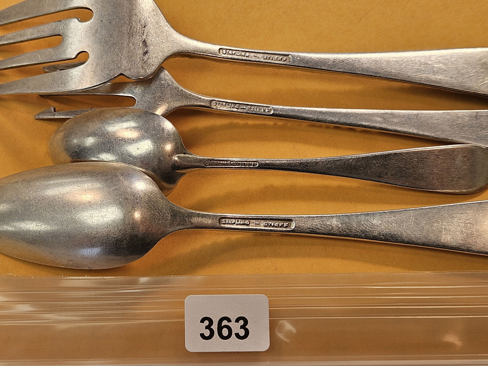 SILVERWARE! Four Pieces of Sterling Silverware - 3