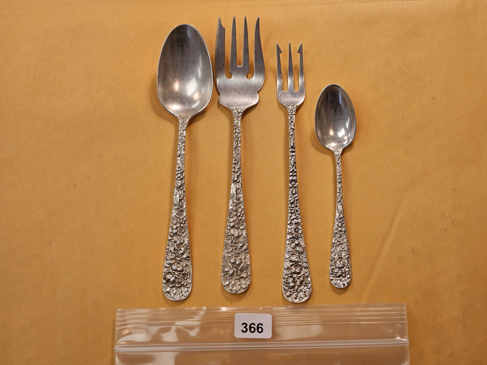 SILVERWARE! Four Pieces of Sterling Silverware (1 of 3)