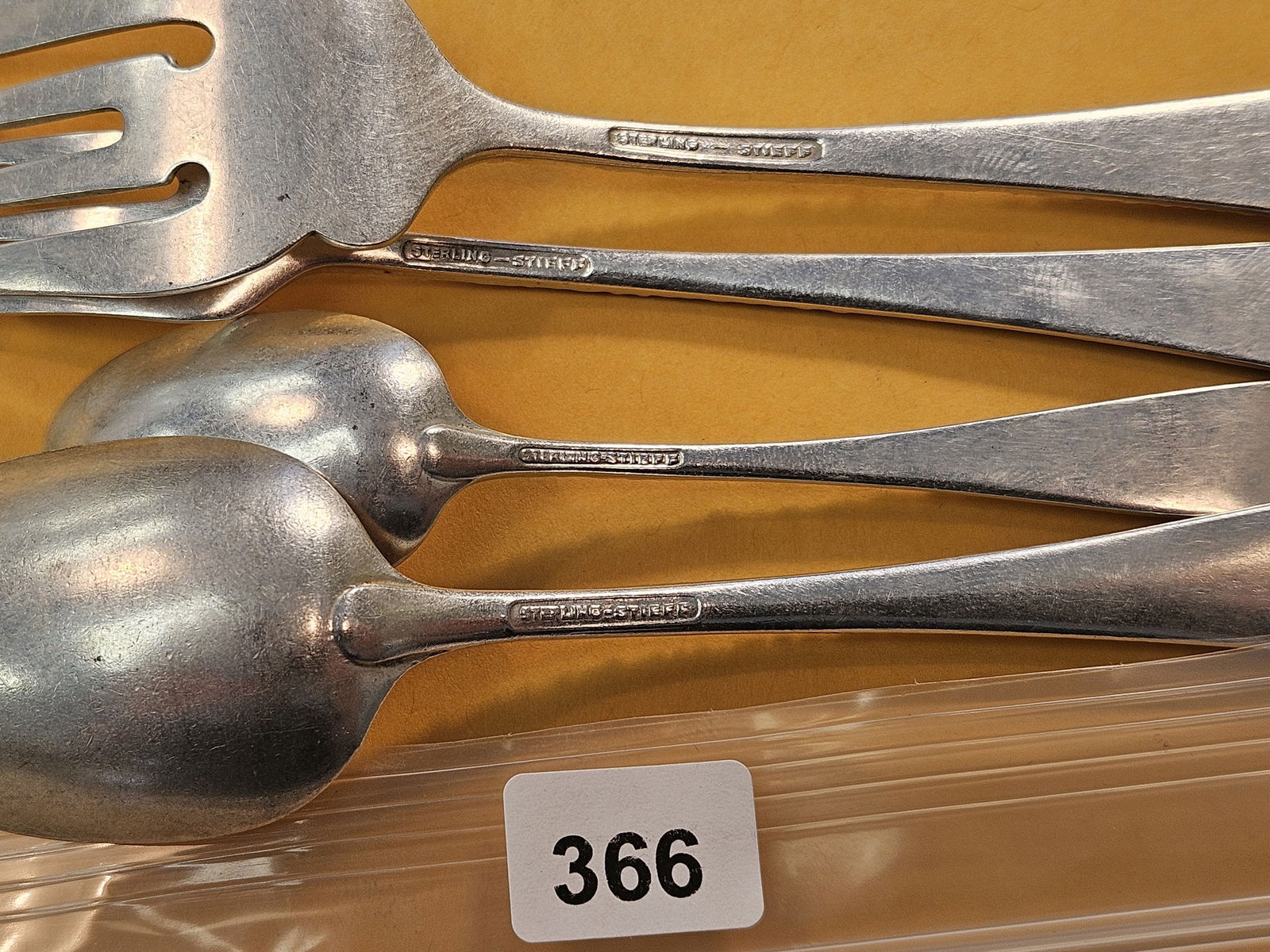 SILVERWARE! Four Pieces of Sterling Silverware - 3