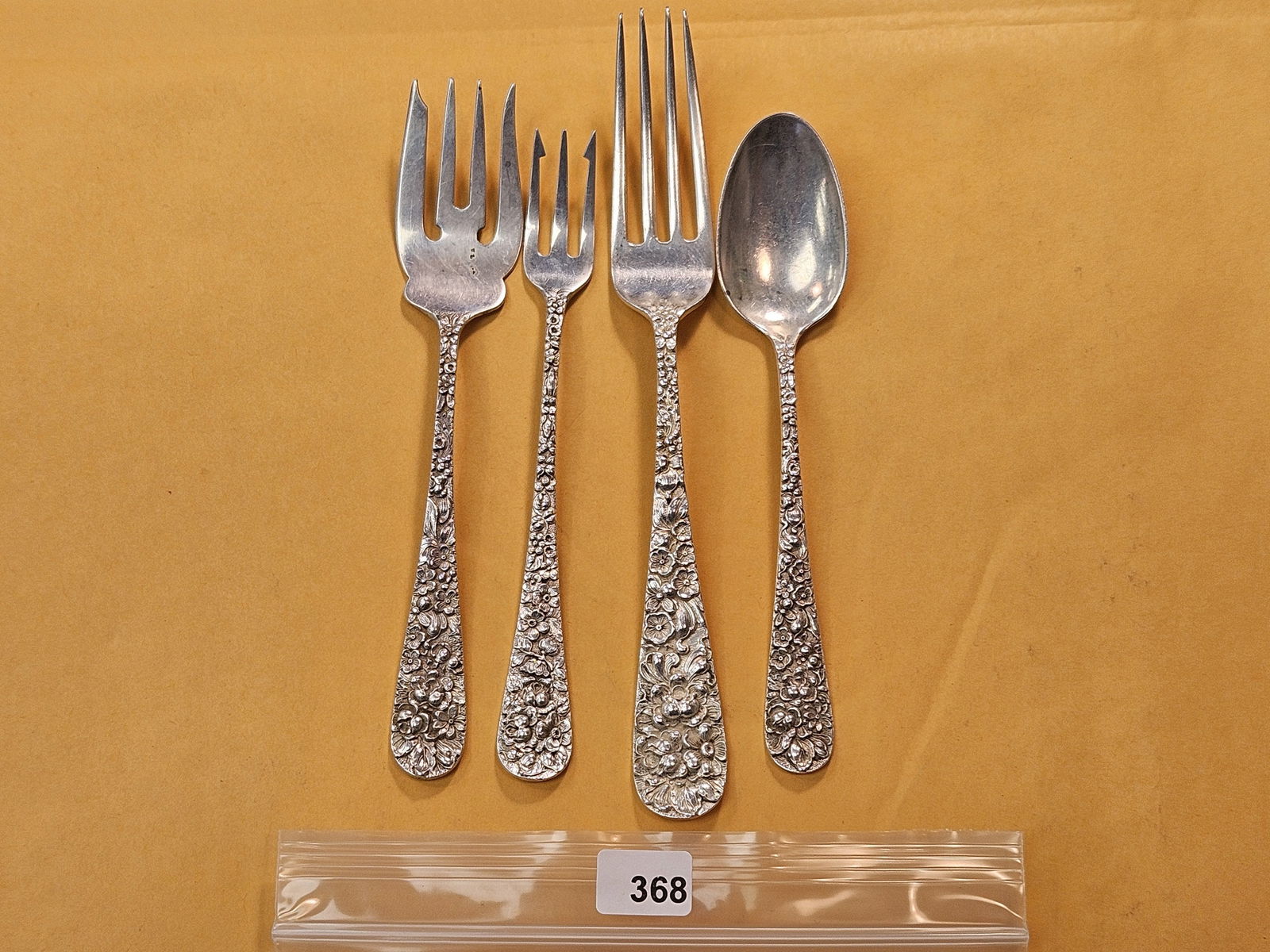 SILVERWARE! Four Pieces of Sterling Silverware (1 of 3)