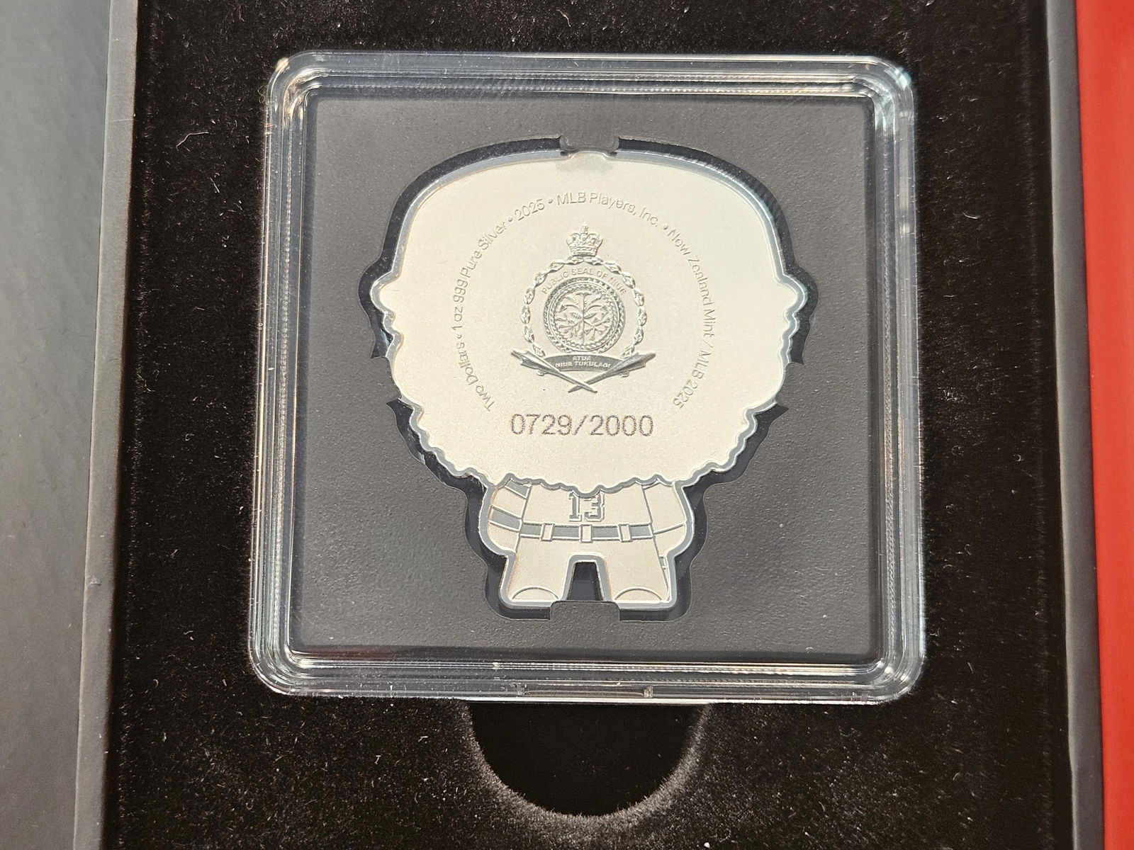 New Zealand Mint One Troy Ounce .999 Fine Silver Art Bar - 3
