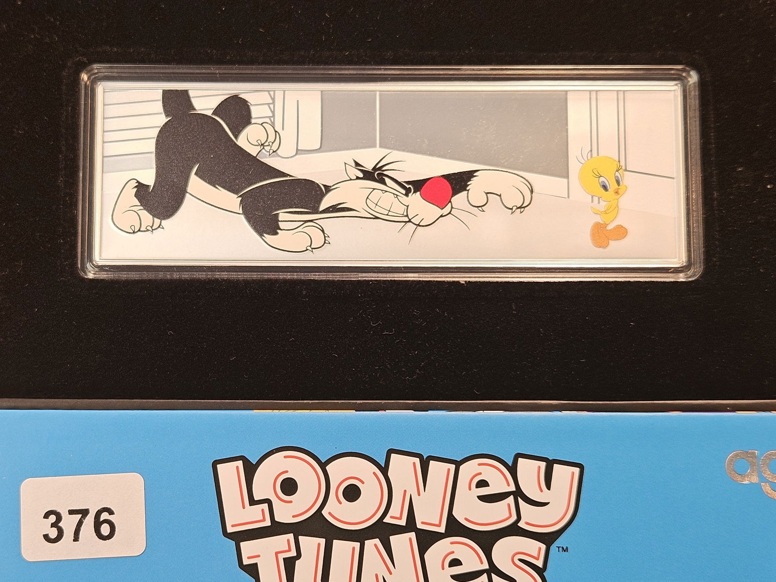 LOONY TUNES! One Troy Ounce .999 Fine Silver Art Bar - 2