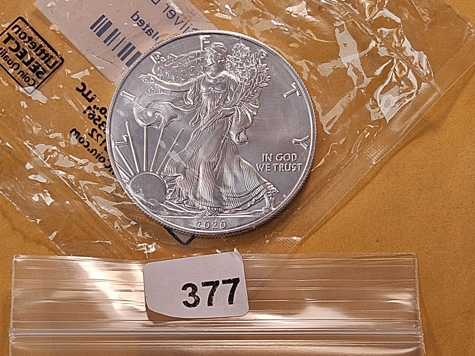And last but not least, a GEM BU 2020 American Silver Eagle (1 of 4)