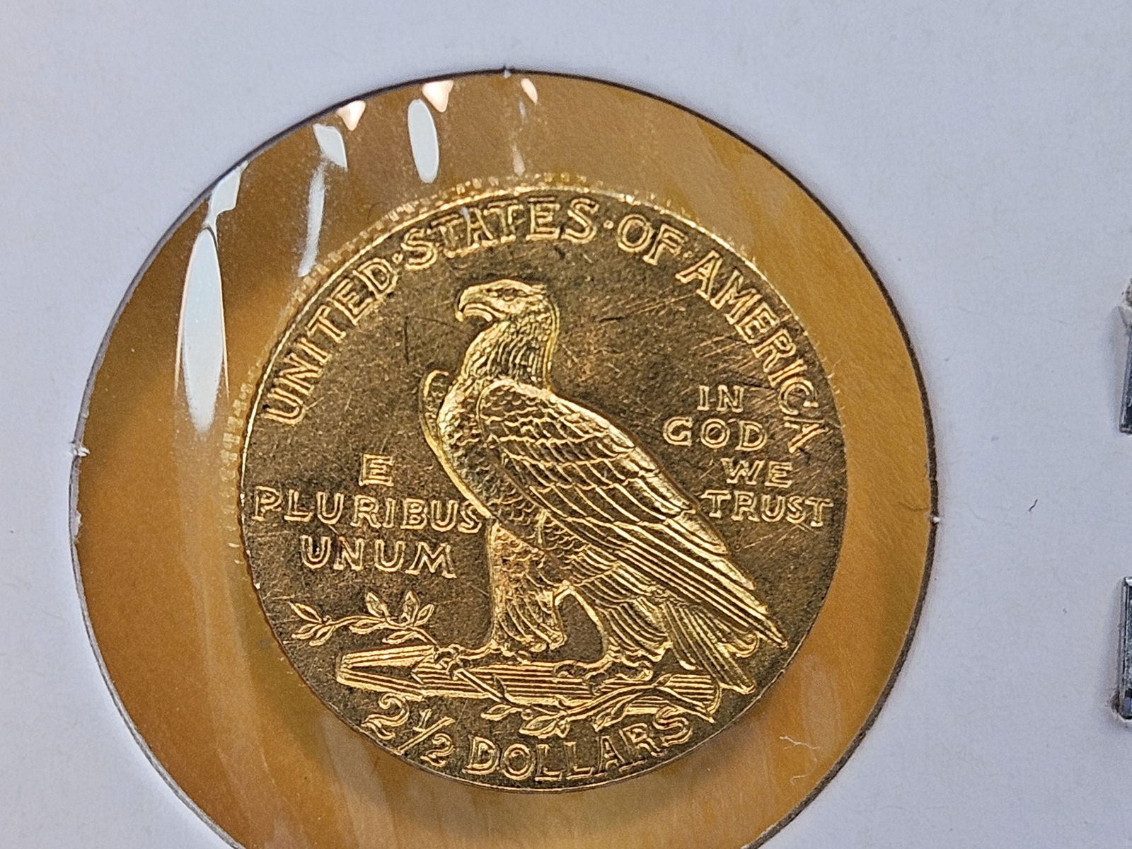 GOLD! Brilliant Uncirculated 1911 Gold Indian $2.5 Dollars - 5