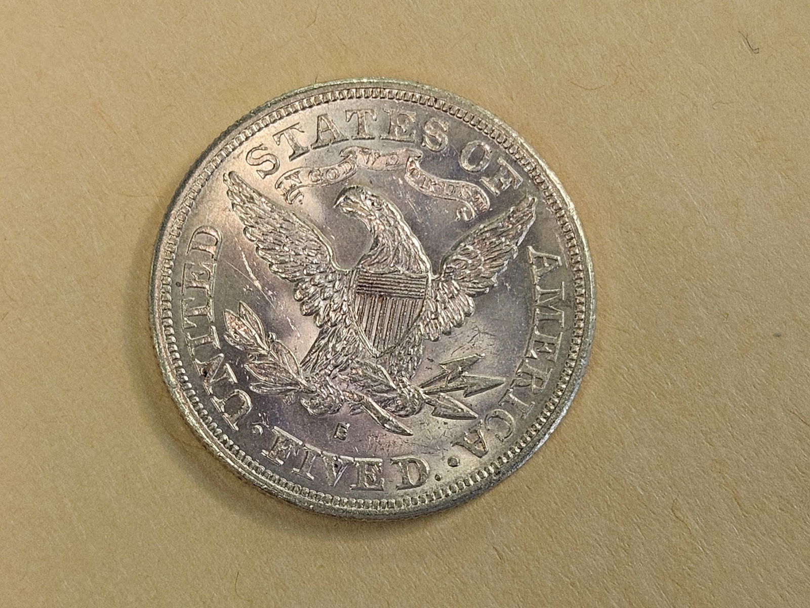 GOLD! Brilliant Uncirculated 1880-S Gold Liberty Head Five Dollars - 7