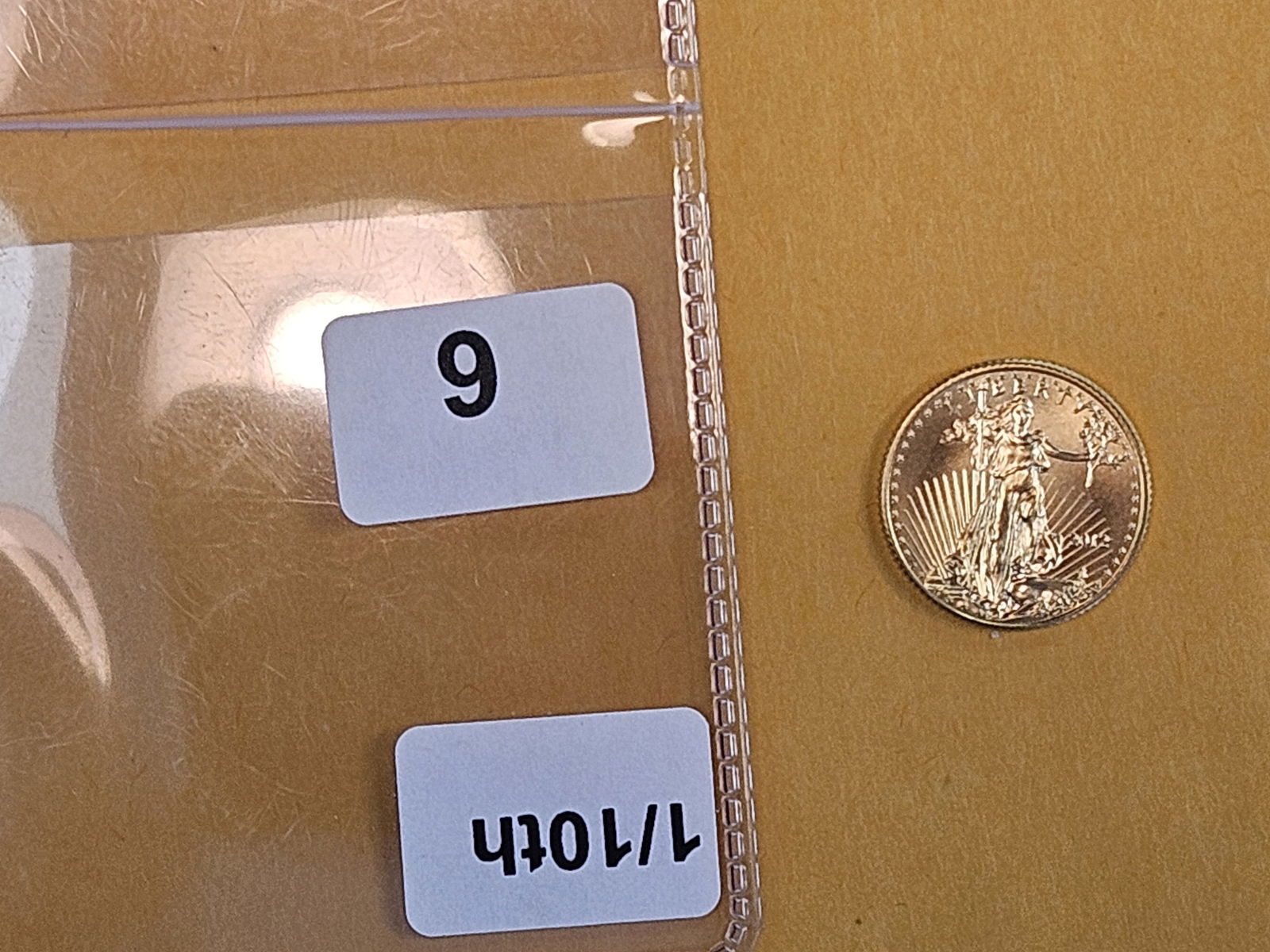 GOLD! GEM Brilliant Uncirculated 2012 GOLD one-tenth American Gold Eagle - 2